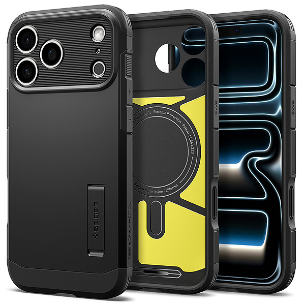 Handyhülle Spigen Tough Armor T MagSafe Black iPhone 18 Pro/17 Pro ...