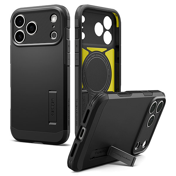 Handyhülle Spigen Tough Armor T MagSafe Black iPhone 18 Pro/17 Pro ...