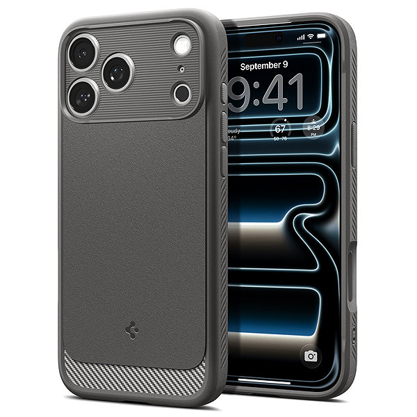 Handyhülle Spigen Rugged Armor MagSafe Gray iPhone 18 Pro/17 Pro ...