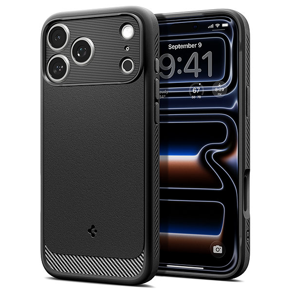 Telefon tok Spigen Rugged Armor iPhone 18 Pro Max / 17 Pro Max matt fekete MagSafe tok ...