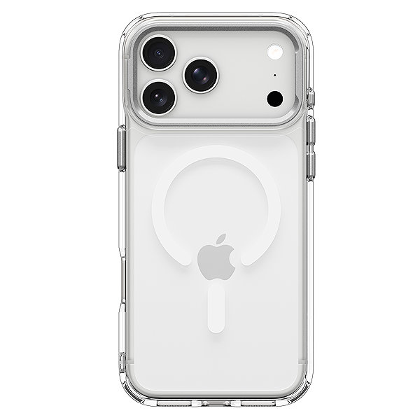 Telefon tok Spigen Ultra Hybrid Optik S iPhone 18 Pro Max / 17 Pro Max MagSafe tok - Clear Silver ...