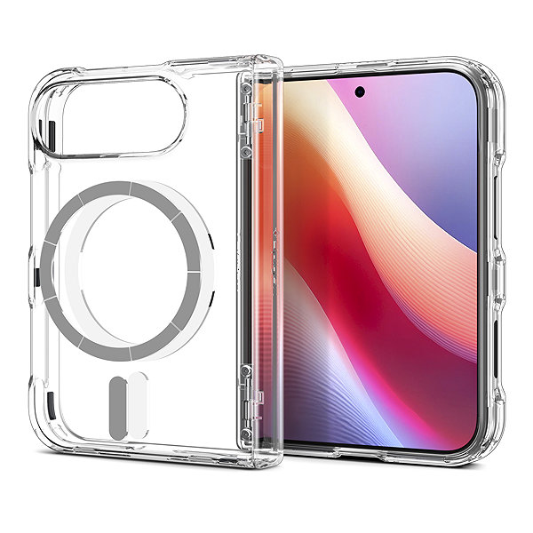 Handyhülle Spigen Ultra Hybrid Pro MagSafe Clear White iPhone 18 Fold ...