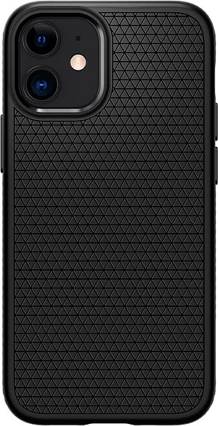 Mobilný telefón Spigen Liquid Air Black iPhone 12 Mini .