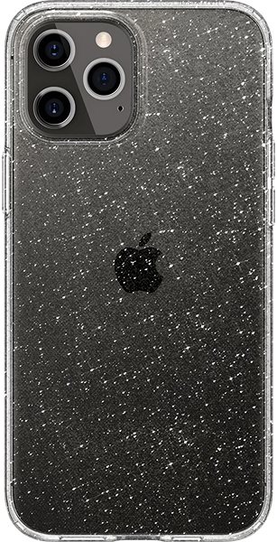 Mobilný telefón Spigen Liquid Crystal Glitter Clear iPhone 12/iPhone 12 Pro .