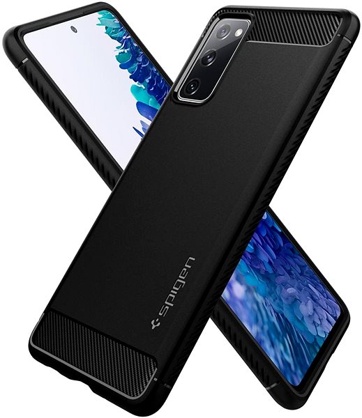 Mobilný telefon Spigen Rugged Armor Black Samsung Galaxy S20 FE/S20 FE 5G .