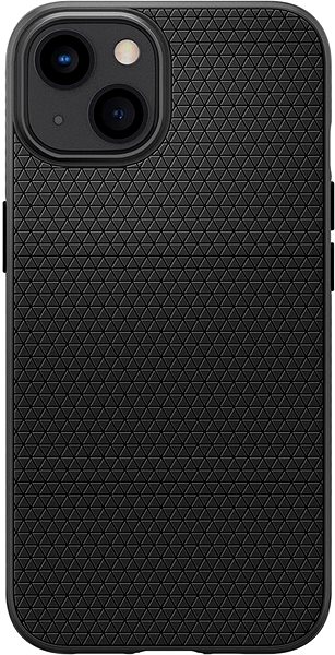Mobilný telefón Spigen Liquid Air Matte Black iPhone 13 .