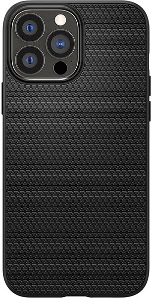 Mobilný telefón Spigen Liquid Air Matte Black iPhone 13 Pro .