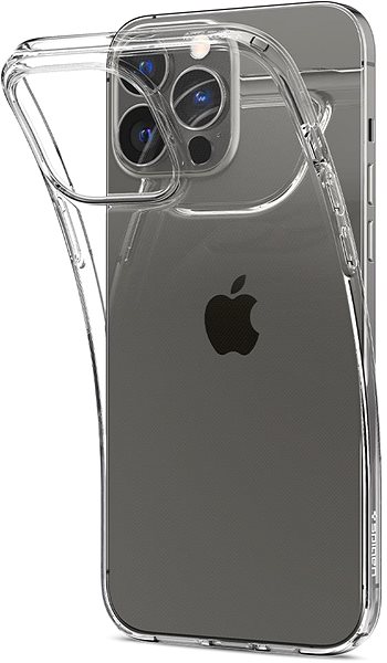 Telefon tok Spigen Liquid Crystal Crystal Clear iPhone 13 Pro átlátszó tok ...