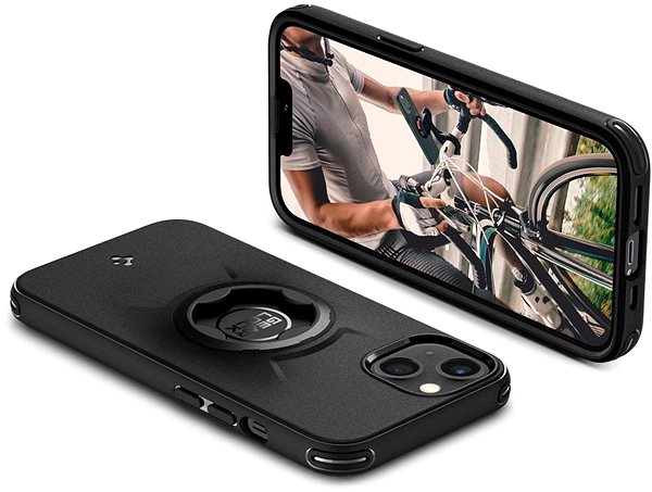 Kryt na mobil Spigen Gearlock Mount Case Black iPhone 13 ...