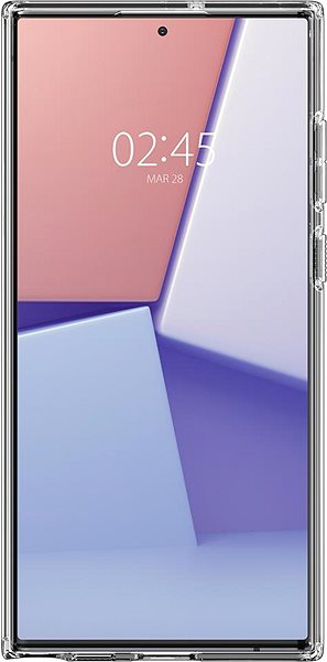 Telefon tok Spigen Ultra Hybrid Crystal Samsung Galaxy S22 Ultra 5G átlátszó tok ...