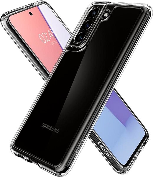 Telefon tok Spigen Ultra Hybrid Samsung Galaxy S21 FE 5G átlátszó tok ...