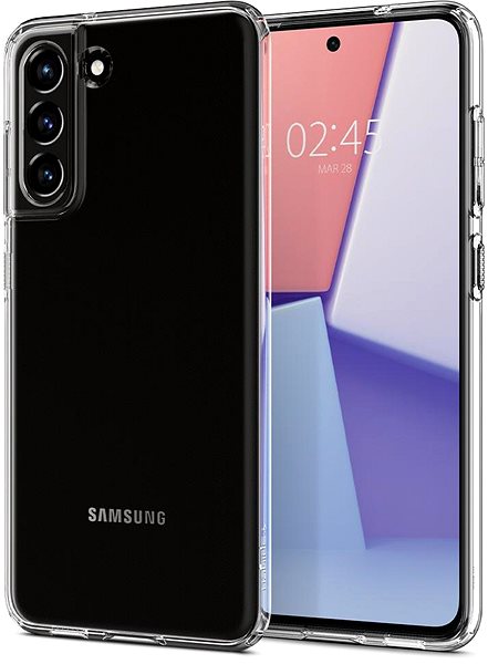 Handyhülle Spigen Liquid Crystal Clear Case für Samsung Galaxy S21 FE 5G ...