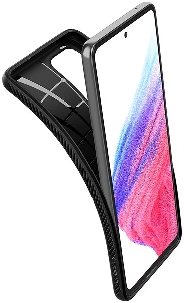 Handyhülle Spigen Liquid Air Black Samsung Galaxy A53 5G ...