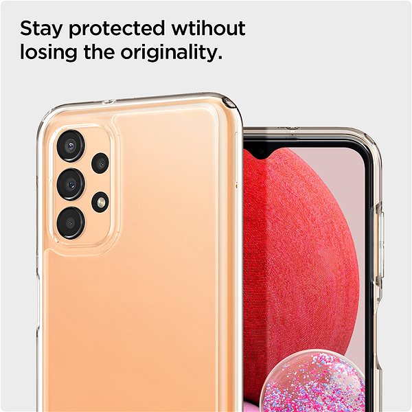Handyhülle Spigen Ultra Hybrid Clear Cover für Samsung Galaxy A13 ...