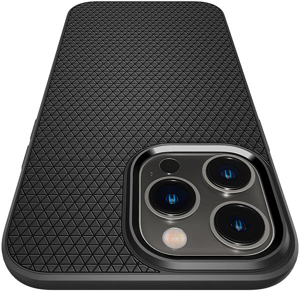 Handyhülle Spigen Liquid Air Matte Black Cover für das iPhone 14 Pro ...