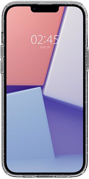 Telefon tok Spigen Liquid Crystal Glitter Crystal Quartz iPhone 14 Max tok ...