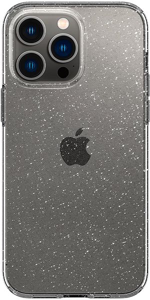 Handyhülle Spigen Liquid Crystal Glitter Crystal Quartz Cover für das iPhone 14 Pro ...