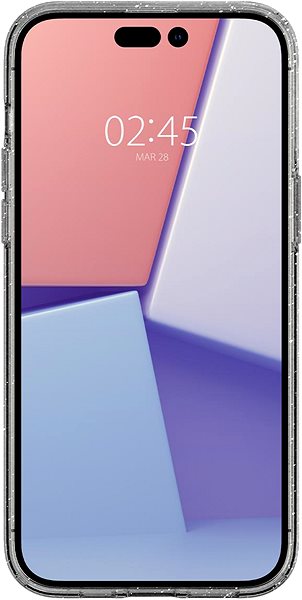 Handyhülle Spigen Liquid Crystal Glitter Crystal Quartz Cover für das iPhone 14 Pro Max ...