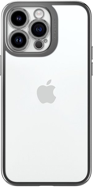 Telefon tok Spigen Optik Crystal iPhone 14 Pro krómszürke tok ...