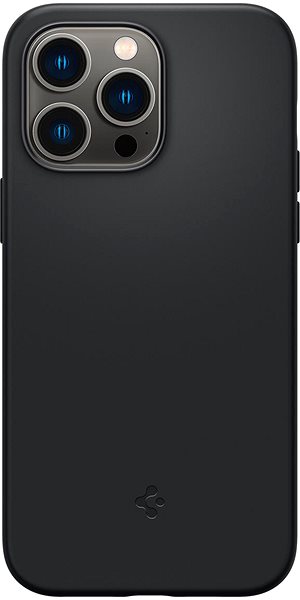 Telefon tok Spigen Silicone Fit MagSafe iPhone 14 Pro fekete tok ...