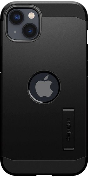 Telefon tok Spigen Tough Armor MagSafe iPhone 14 Max fekete tok ...