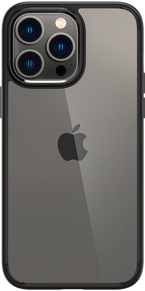 Telefon tok Spigen Ultra Hybrid iPhone 14 Pro matt fekete tok ...