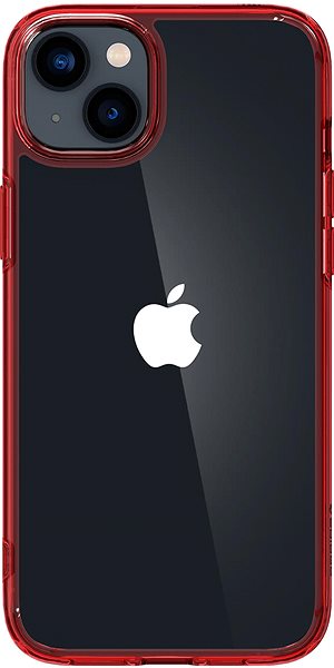 Handyhülle Spigen Ultra Hybrid Red Crystal Cover für das iPhone 14 ...