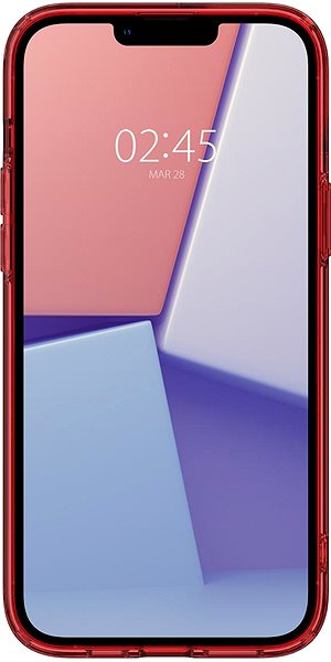 Handyhülle Spigen Ultra Hybrid Red Crystal Cover für das iPhone 14 ...