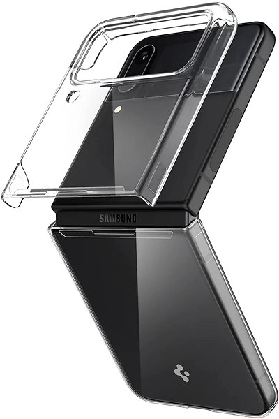 Kryt na mobil Spigen AirSkin Crystal Clear Samsung Galaxy Z Flip4 ...