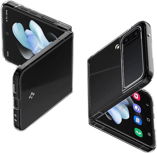 Telefon tok Spigen AirSkin Samsung Galaxy Z Flip4 átlátszó tok ...