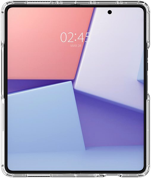Handyhülle Spigen Crystal Hybrid Crystal Clear Cover für Samsung Galaxy Z Fold4 ...
