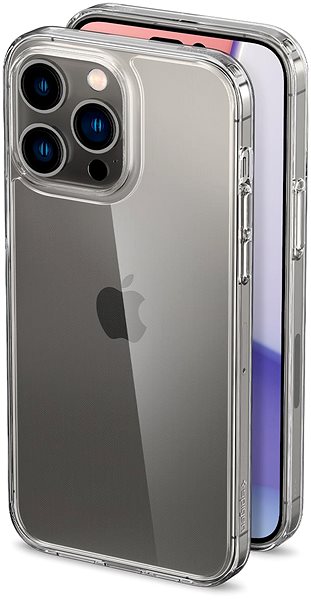 Telefon tok Spigen Air Skin Hybrid Crystal Clear iPhone 14 Pro ...