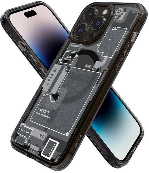 Telefon tok Spigen Ultra Hybrid Zero One iPhone 14 Pro MagSafe tok ...