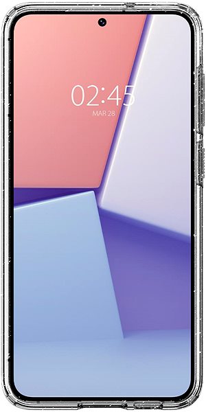 Handyhülle Spigen Liquid Crystal Glitter Clear Cover für Samsung Galaxy S23 ...