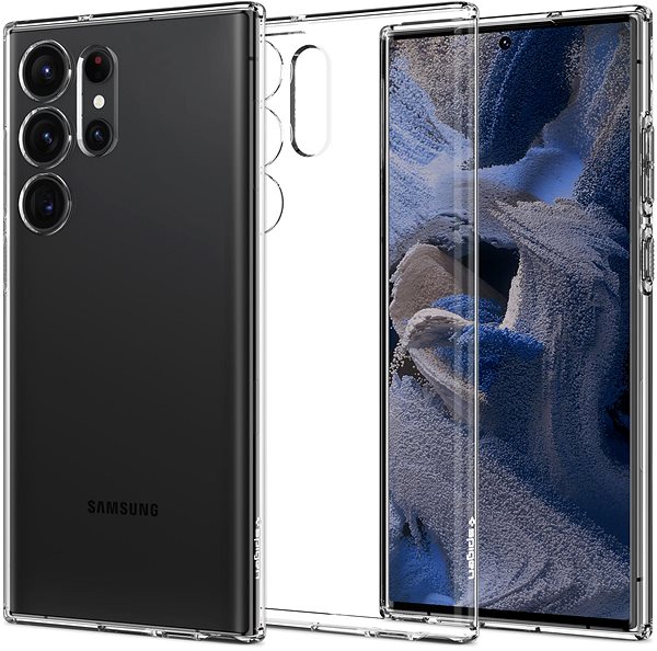 Mobilný telefon Spigen Liquid Crystal Clear Samsung Galaxy S23 Ultra .