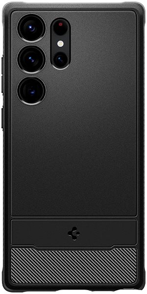 Kryt na mobil Spigen Rugged Armor Black Samsung Galaxy S23 Ultra ...