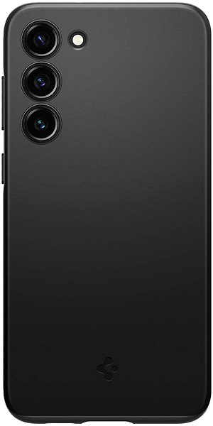 Handyhülle Spigen Thin Fit Black Cover für Samsung Galaxy S23 ...