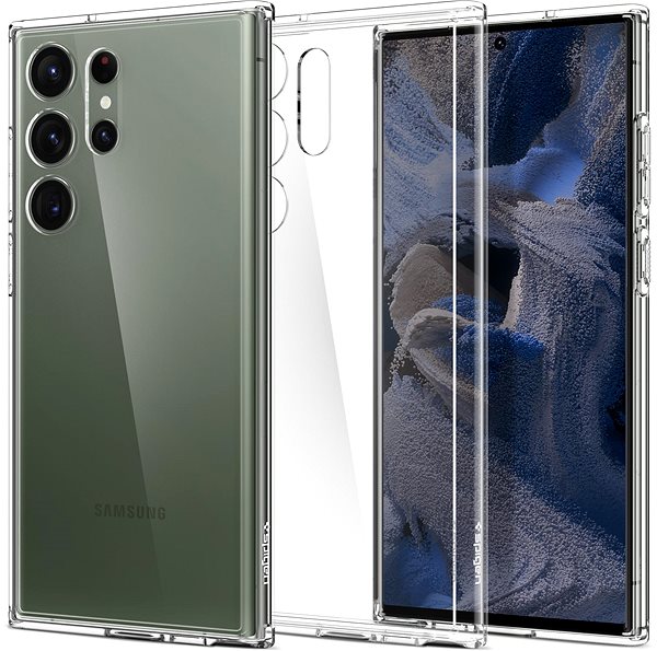 Kryt pre mobil Spigen Ultra Hybrid Clear Samsung Galaxy S23 Ultra .
