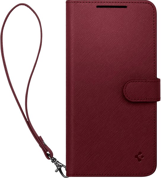 Handyhülle Spigen Wallet S Plus Burgundy Cover für Samsung Galaxy S23+ ...