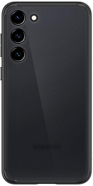 Handyhülle Spigen Ultra Hybrid Frost Black Cover für Samsung Galaxy S23 ...