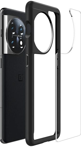 Telefon tok Spigen Ultra Hybrid OnePlus 11 fekete tok ...