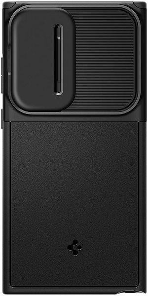 Telefon tok Spigen Optik Armor Black Samsung Galaxy S23 Ultra tok ...