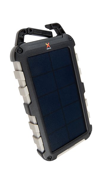 Powerbank Xtorm Solar Charger 10000 mAh Robust Seitlicher Anblick