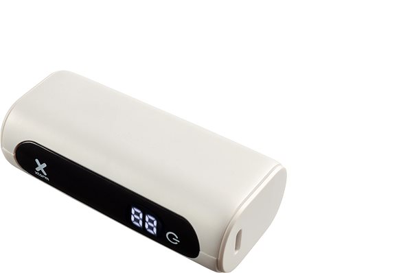 Powerbank Xtorm USB-C Power Bank Go 5000mAh - Arctic White Seitlicher Anblick