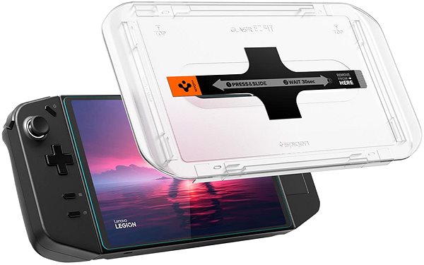 Glass Screen Protector Spigen Glass tR EZ Fit 1 Pack Lenovo Legion Go ...