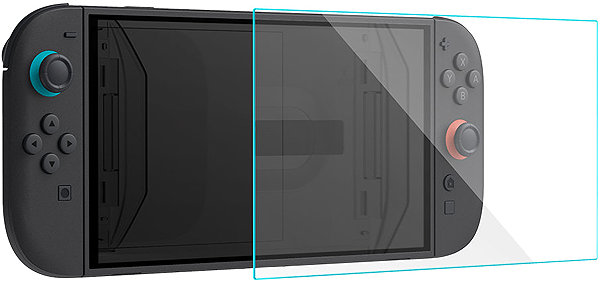 Glass Screen Protector Spigen Glass tR Slim HD 2 Pack Nintendo Switch 2 ...