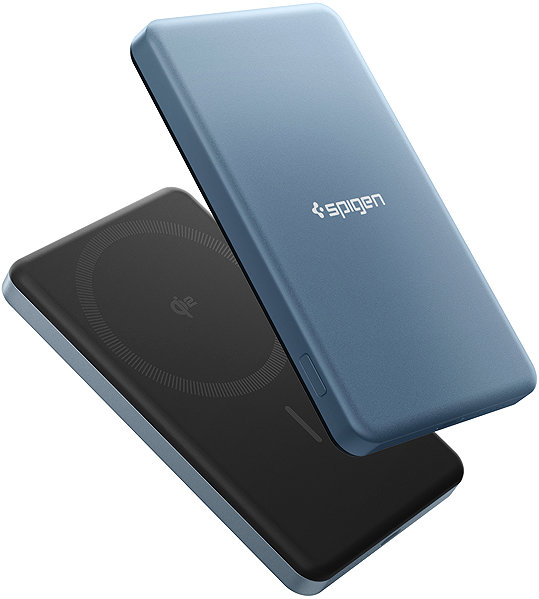 Power Bank Spigen Essential 5000mAh 22.5W MagSafe Portable Charger Teal Blue EA2205MQ ...