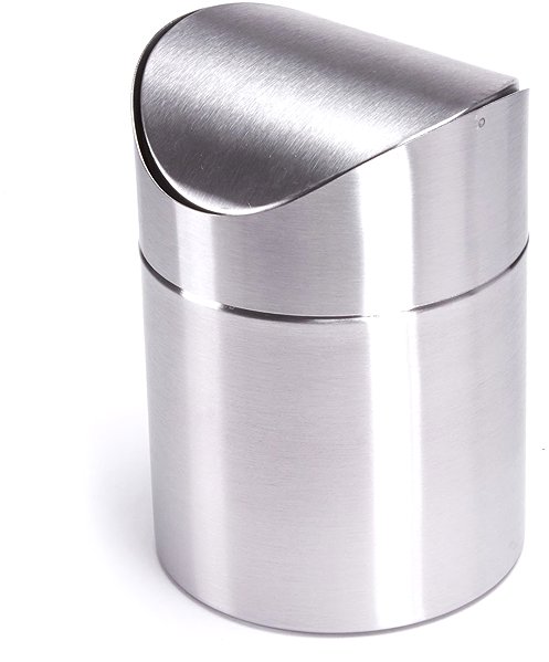Rubbish Bin MSV waste bin stainless steel, 1,5 l ...