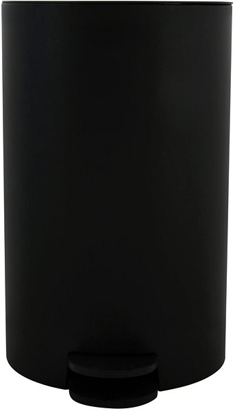 Rubbish Bin MSV pedal bin Osaki, black, plastic, 3 l ...