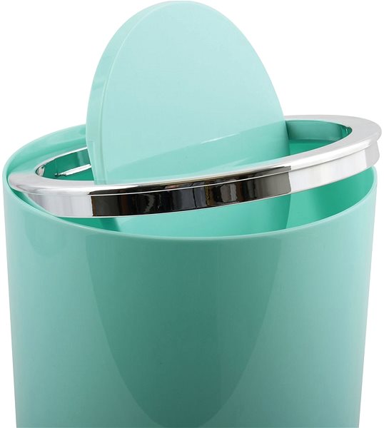 Rubbish Bin MSV Dumpster Kamaka, pastel green, plastic, 6 l ...